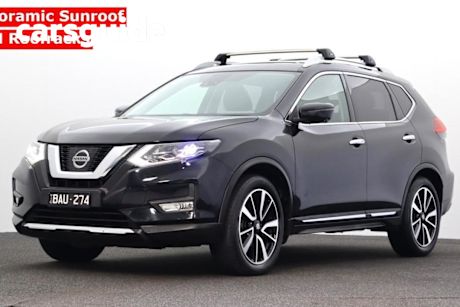 Black 2019 Nissan X-Trail Wagon TI (4WD) (5YR)