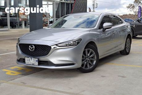 Silver 2022 Mazda 6 Sedan Sport