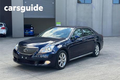 Blue 2010 Toyota Crown Sedan Majesta