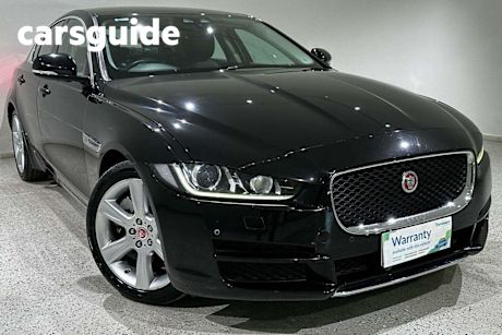 Black 2016 Jaguar XE Sedan 25T Prestige