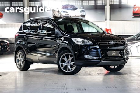 Black 2015 Ford Kuga Wagon Titanium (awd)