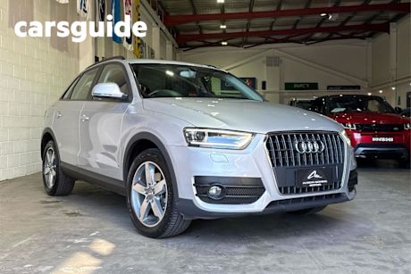 Silver 2013 Audi Q3 Wagon 2.0 Tfsi Quattro (125KW)