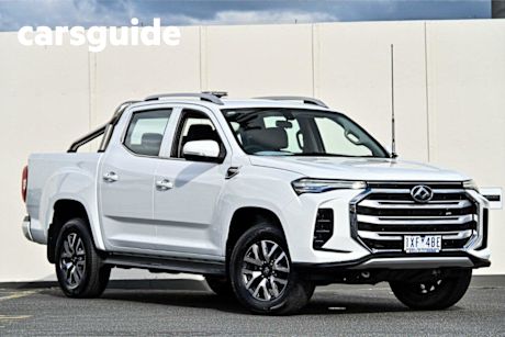 White 2022 LDV T60 Double Cab Utility MAX PRO (4X4)