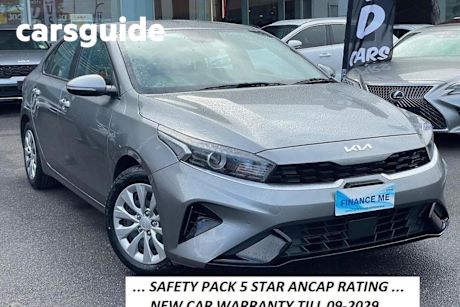 Grey 2022 Kia Cerato Sedan S