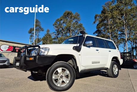 White 2007 Nissan Patrol Wagon ST (4X4)