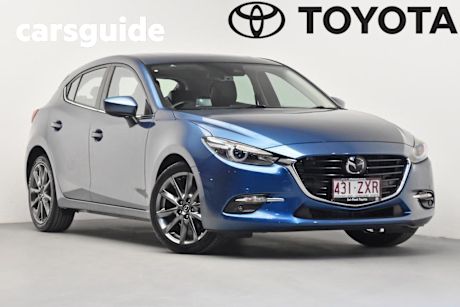 Blue 2018 Mazda 3 Hatchback SP25 Astina (5YR)