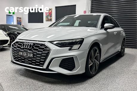 White 2021 Audi S3 Sedan 2.0 Tfsi Quattro