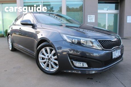 Grey 2014 Kia Optima Sedan SI
