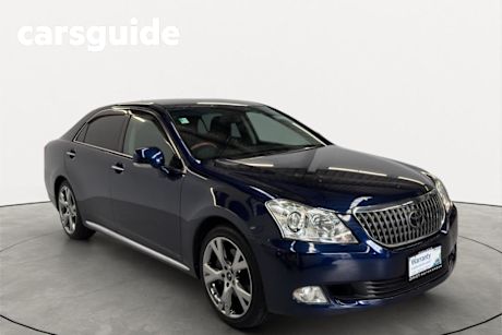 Blue 2010 Toyota Crown Sedan Majesta C Type