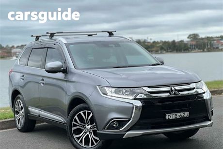 Grey 2017 Mitsubishi Outlander Wagon LS 7 Seat (2WD)