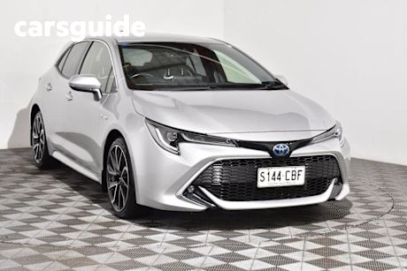 Silver 2019 Toyota Corolla Hatchback ZR (hybrid)