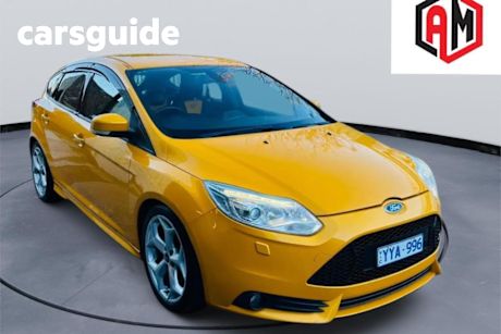 Orange 2012 Ford Focus Hatchback ST