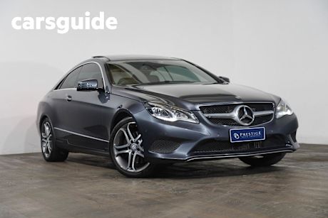Grey 2014 Mercedes-Benz E200 Coupe