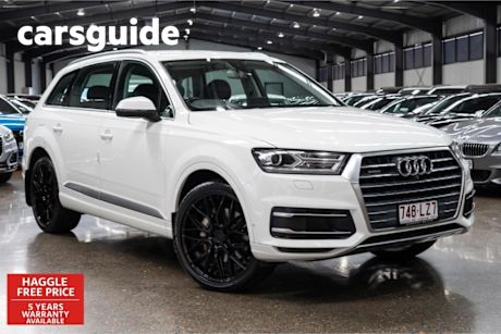 White 2015 Audi Q7 Wagon 3.0 TDI Quattro