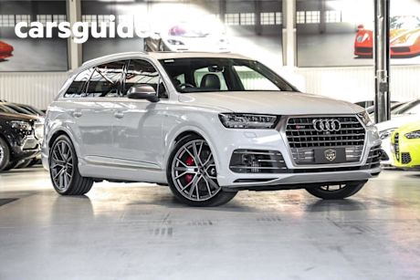 White 2018 Audi SQ7 Wagon 4.0 TDI V8 Quattro