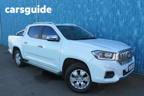 White 2020 LDV T60 Double Cab Utility Luxe (4X4)