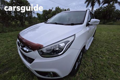 White 2014 Hyundai IX35 Wagon Se (Fwd)