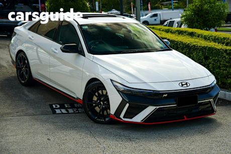 White 2025 Hyundai I30 Sedan N Premium With Sunroof