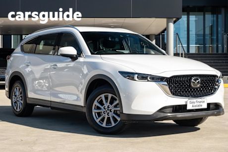 White 2023 Mazda CX-8 Wagon G25 Sport (fwd)