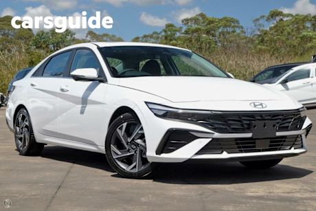 White 2024 Hyundai I30 Sedan Premium