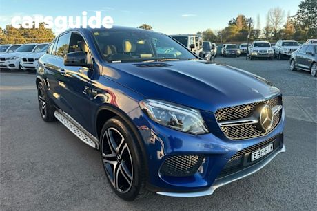 Blue 2019 Mercedes-Benz GLE43 Coupe 4Matic
