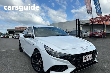White 2022 Hyundai I30 Sedan N Line