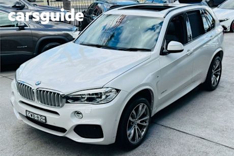 White 2014 BMW X5 Wagon Xdrive 40D