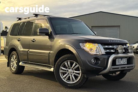 Grey 2014 Mitsubishi Pajero Wagon VR-X LWB (4X4)