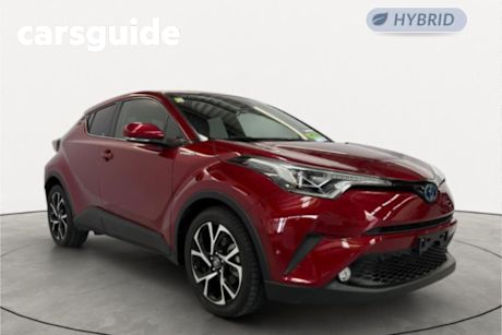 Red 2017 Toyota C-HR SUV G