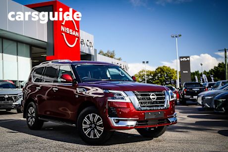 Red 2025 Nissan Patrol Wagon TI-L (4X4)