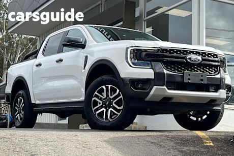 White 2024 Ford Ranger Double Cab Pick Up Sport 2.0 (4X4)