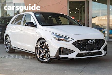 White 2024 Hyundai I30 Hatchback N Line PRM Mhev