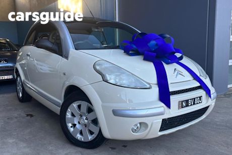 Yellow 2007 Citroen C3 Convertible Pluriel