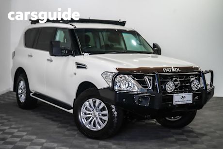 White 2019 Nissan Patrol Wagon TI (4X4)