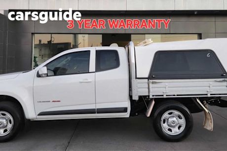 White 2019 Holden Colorado Space Cab Chassis LS (4X4) (5YR)