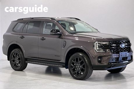 Brown 2024 Ford Everest Wagon Sport (rwd)
