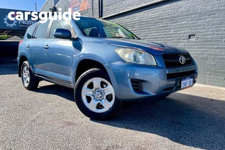Blue 2010 Toyota RAV4 Wagon CV (2WD)