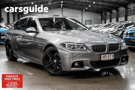 Grey 2015 BMW 535I Sedan Luxury Line