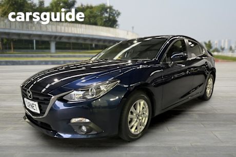 Blue 2016 Mazda 3 Hatchback Maxx