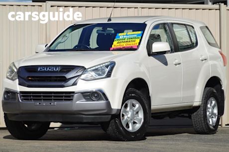 White 2019 Isuzu MU-X Wagon LS-M (4X2)