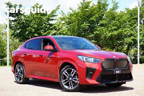 Red 2024 BMW IX2 Wagon Xdrive30 M Sport
