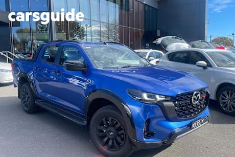 Blue 2025 Mazda BT-50 Dual Cab Pick-up SP (4X4)