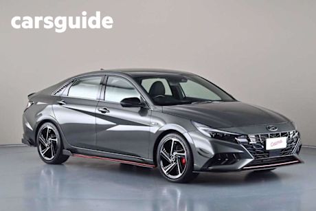 Grey 2022 Hyundai I30 Sedan N Line