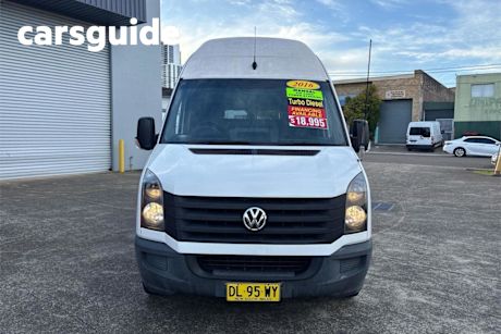 White 2016 Volkswagen Crafter Van 35 TDI 400 LWB