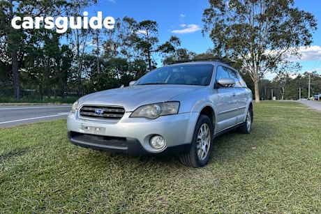 Silver 2004 Subaru Outback Wagon 2.5I