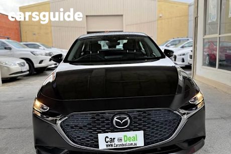 Grey 2020 Mazda 3 Sedan G20 Pure