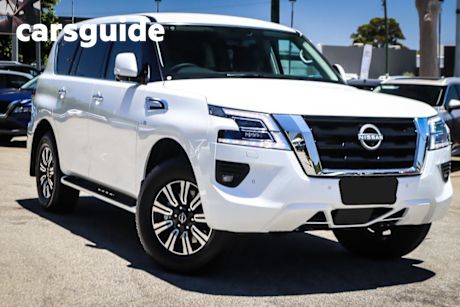 White 2025 Nissan Patrol Wagon TI (4X4)