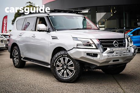 Silver 2020 Nissan Patrol Wagon TI (4X4)
