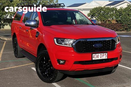 Red 2021 Ford Ranger Double Cab Pick Up XLT 3.2 (4X4)