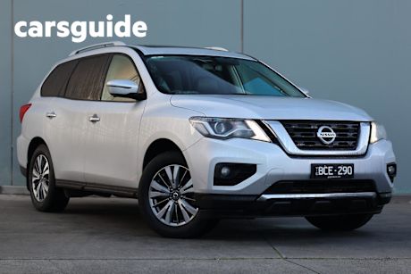 Silver 2019 Nissan Pathfinder Wagon ST-L (4WD)